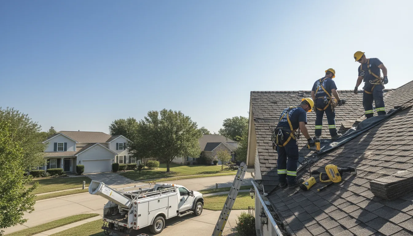 Emergency Roof Repair in Sadler, TX near me